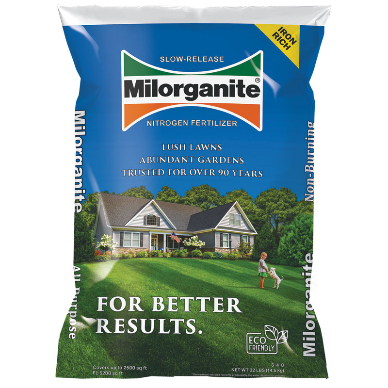 Milorganite® Fertilizer, 32 Lb.