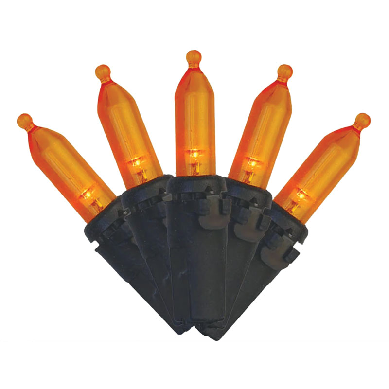 Celebrations® 100 Ct. Halloween LED Light Sets (Orange)