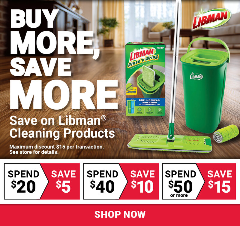 Libman® Rinse 'n Wring Microfiber Mop System