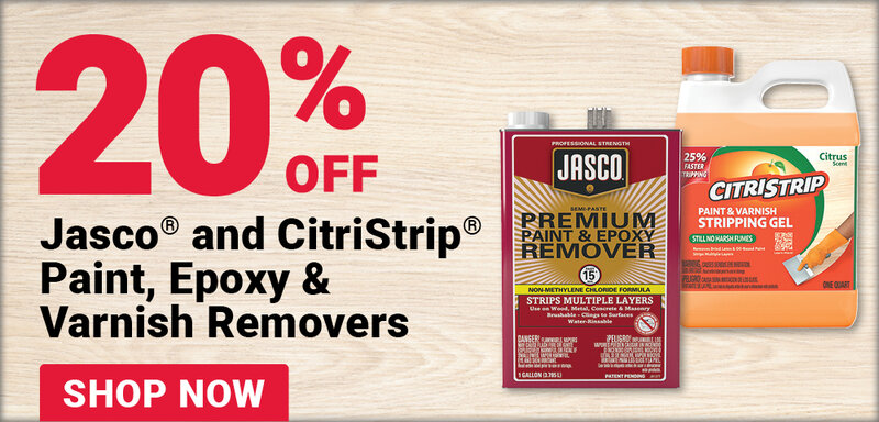 Jasco® & CitriStrip® Paint, Epoxy & Varnish Removers