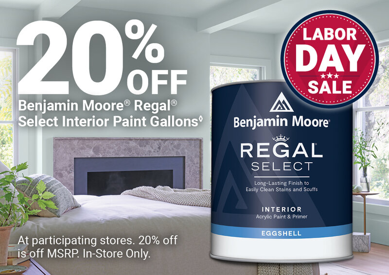 Benjamin Moore® Regal® Select Interior Paint Gallons