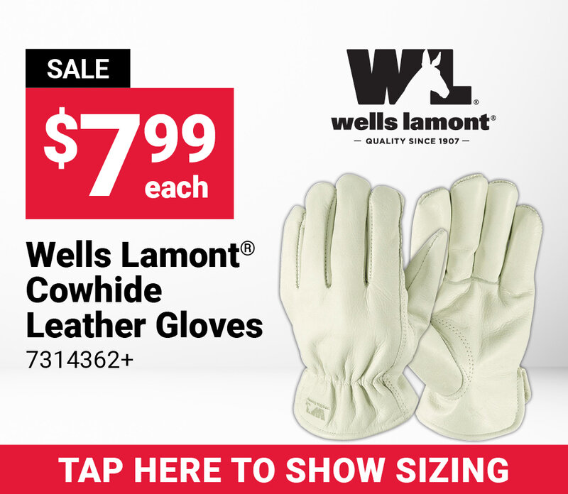 Wells Lamont® Cowhide Leather Gloves