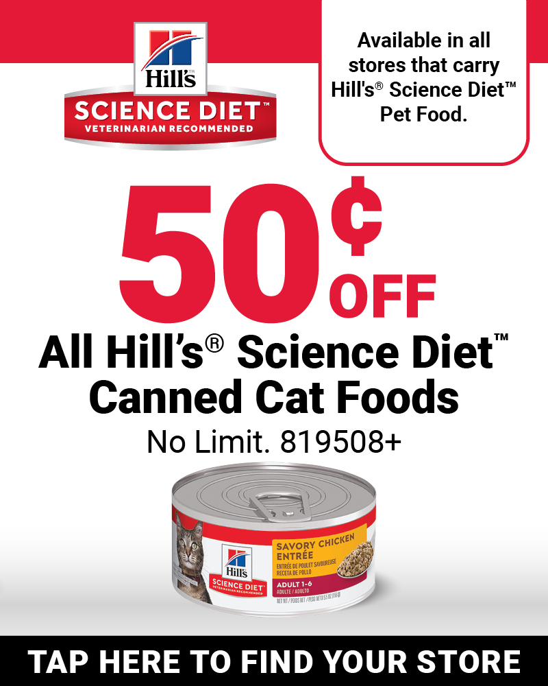 Hill's® Science Diet™ Adult Savory Chicken Entree Canned Cat Food, 5.5 Oz.